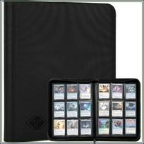 432-Pocket Side Loading Card Binder for TCG, Baseball, Football & Sports Cards - Easy Insert Collection Album - Black United States