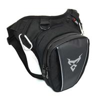 MOTOCENTRIC Multi-Function Motorcycle Drop Leg Bag Hip Bum Motorcycle Bag Outdoor Waist Bag Motorbike Riding Chest Bag pilka spalva