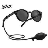 Water Spray Prank Sunglasses Glasses Novelty Squirting Sunglasses Round Secret Glasses with Hidden Spray Fun Toy for Parties 1pc