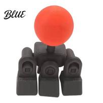 Retro Game Console Keycap 3D Printed Joystick Keycap King of Fighters Themed Custom WASD Arrow Key Caps Universal Fit for Most Fighter Style raudona juoda spalva