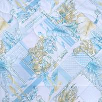 FUANNA Seven-Hole Antibacterial Printed Summer Quilt 203x229cm