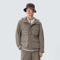 [Snowpeak] Papery Utility Windbreaker Vintage Khaki (S25ZMLWB54) 95