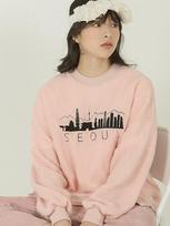 Montis Seoul Sweatshirt_Peach Pink Peach Pink / Free Size