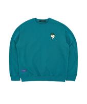 Upper Strop [Up9067] Upst Golf Applique Sweatshirt Dark Green M