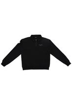 Upper Strop [Up3152] Upst Golf Collared Half-Zip Sweatshirt Black M