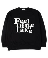 Tee Glake Peel Break Oversized Sweatshirt Black [Fleece Lining] Notation/Xxl