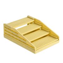 Removable Cat Litter Box Footrest Non Slip Cat Litter Box Ramp  Kitty Litter Basin geltona
