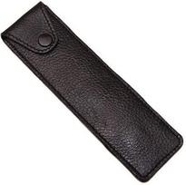 Parker Safety Razor’s Straight Edge Barber Razor Leather Case with Snap Lock | Durable & Stylish Protective Travel Cover for Ultimate Protection |