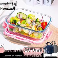 Yuluo Glass Microwave-Safe Bento Box