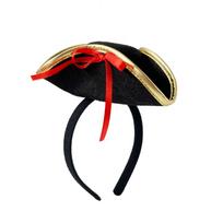 Head Wear Pirate Cap Role Play Cosplay Headpiece Creative Halloween Headband  Halloween Festival Style A