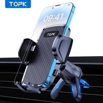 TOPK Car Phone Holder Air Vent Mount Universal Auto Gravity Mount Cell Phone Stand For All Smartphones For Air Vent
