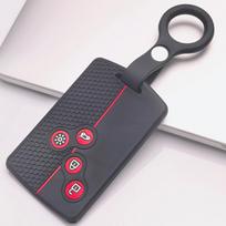 Silicone Key Cover for Renault Zoe Captur Clio 5 Arkana Megane 4 Scenic Espace Kadjar with Keychain Honeycomb Texture Anti Scratch Key Fob Protector juoda