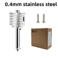 Original Nozzle For Bambu Lab A1/A1mini Fast Speed Hot End Hardened steel Nozzle 0.2/0.4/0.6/0.8mm Bambulab A1 Official Hotend SS 0.4mm