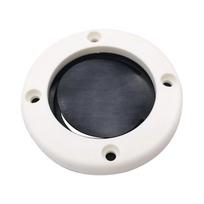 Boat Cockpit Scupper Valve Waterproof Plastic Easy Install Self Bailing Marine Drainage for Yacht Speedboat