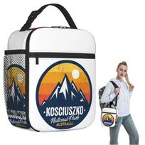 Mount Kosciuszko National Park New South Wales Australia Insulated Lunch Bag for Women Kids Food Boxes Thermal Lunch Box Tote One Size