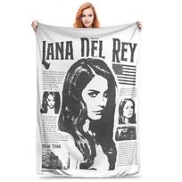 Lana Del Rey Tour Plush Blanket Awesome Throw Blankets for Sofa Bedding Lounge 200x150cm Bedspread, Size: 75*100cm, Weight: 230 GSM