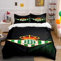 Green striped shield pattern. Bedding sets Duvet cover sets Duvet covers Pillowcases(1*Duvet Cover 2*Pillowcases without duvet insert) 135x200cm