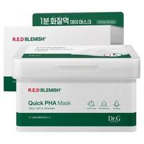 Dr.G Red Blemish Quick PHA Mask Gentle Exfoliating & Soothing Sheet Mask 30 Sheets