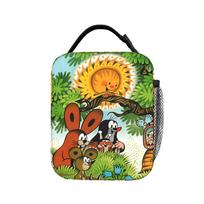 Czech Cartoon Krtek Mole Lunch Bag  Portable Insulated Lunch Box Women Outdoor Picnic Cooler Bag Cute Waterproof Tote Food Bags One Size