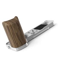 Handgrip L Shaped Bracket Quick Release for X100VI Camera Including Shutter Button Comfort and Anti Scratch 1 sidabras