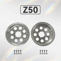 Z50 Monkey Two-Piece Rim 3.0-10  3.5-10  Silver Wheel Hub for Monkey Z50 Motorcycles 3.0-10