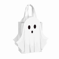 White Ghost Packaging Bag Handbag Candy Gift Bag Halloween Paper Bag  Bakery balta