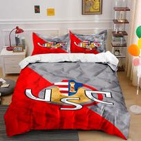 Shield, trophy, USC text. Bedding sets Duvet cover sets Duvet covers Pillowcases(1*Duvet Cover 2*Pillowcases without duvet insert) 135x200cm