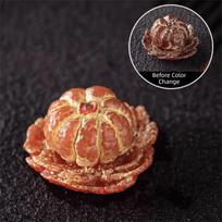 Corrosion-resistant Peeled Orange Tea Pet Resin Tangerine Tea Table Ornament  Tea Room Style A