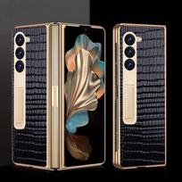 For Samsung Z Fold 7 Phone Case Electroplated Lizard Belly Pattern HD Film Protective Cover Compatible for Samsung Z Fold 6 5 4 Opp Bag&For Samsung Z Fold 6 juoda