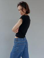 Heatherment Vintage Vibe T-Shirt (Black) Black/Os