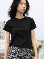 Sorry, Too Much Love So Luv Crop Tee_Black Black/Free