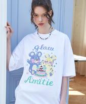 Compagno Glow Mumu Short Sleeve T-Shirt White White/L