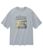 Pallet [Palet X National Gallery] The Skiff Short Sleeve T-Shirt Iris Blue Blue/M