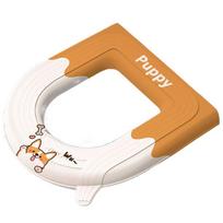 Universal EVA Toilet Seat Cover Reusable Closestool Mat Cartoon Toilet Seat Cushion  Lavatory puppy