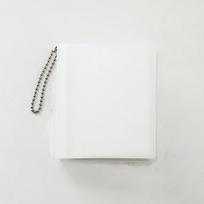 cover Mini Photo Organizer Memory Gift Card Holder Photo Album Album Key Ring Key Chain Bag Pendant 3 inch