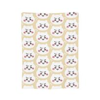 Chiikawas Blankets Flannel Spring Autumn Breathable Warm Throw Blankets for Bedding Car Bedspread Size: 75*100cm, Weight: 230 GSM
