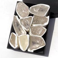 Factory Price Chakra Raw Stone Natural Clear Amethyst Quartz Crystal Healing Stones Raw Crystal Box Set for Gift One Size