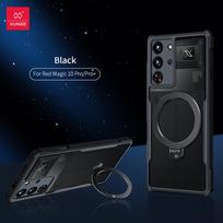 Transparent Mobile Phone Case for Red Magic 10S Pro+ Stand Mobile Phone Cover With Magnetic Ring Holder For ZTE Nubia Red Magic 10S Pro+&PET Box juoda