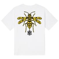 Khan 6312 Ktw0044 Bumblebee Short Sleeve T-Shirt - White White/L