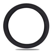 Silikoninis automobilio vairo užvalkalas Elastingas apsauginis užvalkalas Daugiaspalvis Automobilio interjero Silikagelio dekoratyviniai užvalkalai Vyrams Moterims black 1pcs