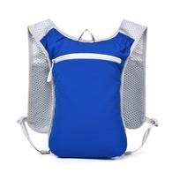 Reflective Running Hydration Vest Bag Quick Dry Cycling Vest Backpack  Marathon Running tamsiai mėlyna spalva