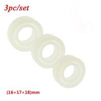Transparent 3pcs Epoxy Mould Assorted Silicone Ring Mold Jewelry Making for Resin Craft DIY balta