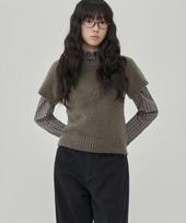 Tofi Woman W Half Sleeve Raglan Knit (Mocha Beige) Mocha Beige/M