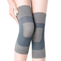 1 Pair High Elastic Elastic Knee Braces Nylon Fitness Kneepad  Basketball/Volleyball M-Grey 20cm