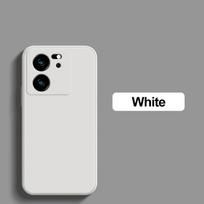 Mi 13T Mi13T Pro dėklas Originalus skysto silikono telefono dėklas skirtas Xiaomi Mi 13T 13 T Pro Mi13T Pro 5G smūgiams atsparus minkštas dangtelis For Xiaomi 13T balta