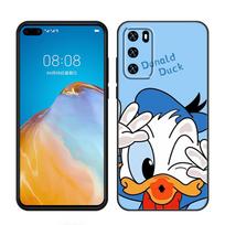 D-donald Duck Phone Case For Huawei Pura 70 Ultra P20 P30 P40 Lite P60 Art P50 Pro P50E P Smart 2018 2019 2020 2021 Huawei P60