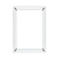Magnetinis nuotraukų rėmelis, 1 rinkinys, skirtas Fujifilm Instax Mini 11 8 9 25 50 7 Filmavimo kameros priedai Akrilo šaldytuvo paveikslų magnetai