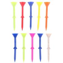 10 vnt. 83 mm golfo vinys kamuoliukų laikikliai vyno taurė su atrama plastikinis golfas sumažina trintį šoninio sukimo tee golfo treniruotėms 1.8*8.3cm