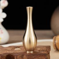 1 vnt. Mini vintažinė vazos ornamentas Namų dekoracija Retro žalvarinė gėlių butelio figūrėlės Dekoratyviniai amatai 1Pc