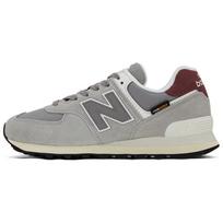 New Balance 574 Cordura Grey Brick Red Sneakers U574KBR 36
